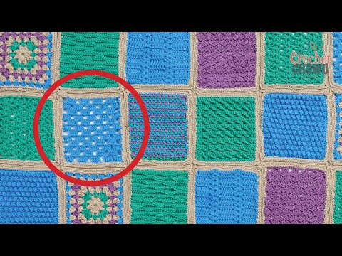 Left Hand Basket Weave Stitch