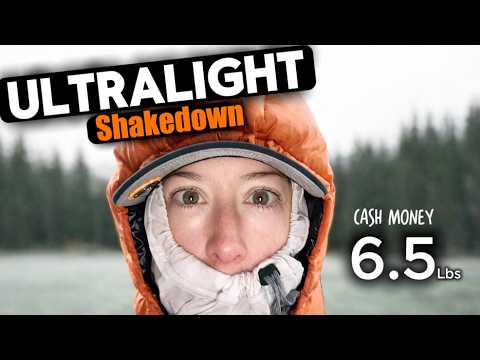 Full Comfort — 6.5 lb Ultralight Gear List (Cash Money)