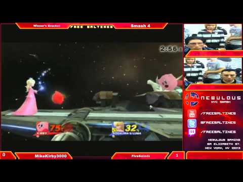 Nebulous #17 Smash 4 - Winners Semis - MikeKirby (Kirby) VS FiveSalads (Rosalina)