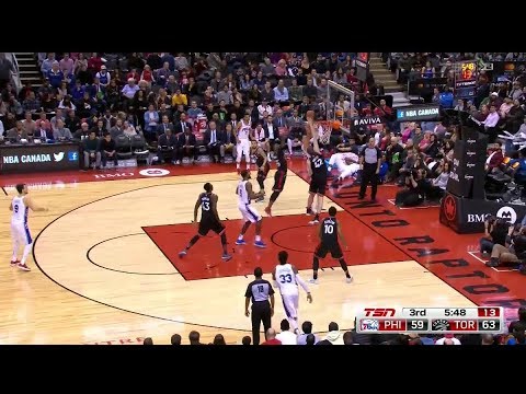 Raptors Highlights: Poeltl Denies Simmons - December 23, 2017