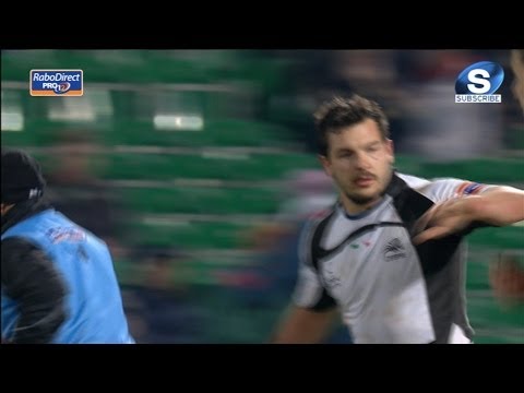 Guglielmo Palazzani Penalty - Munster v Zebre 15th February 2014