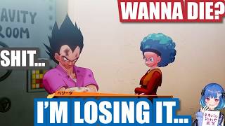 Chigusa's 1st Reaction: Vegeta and Bulma's RomCom【Eng Sub / DBZ Kakarot / Nijisanji】