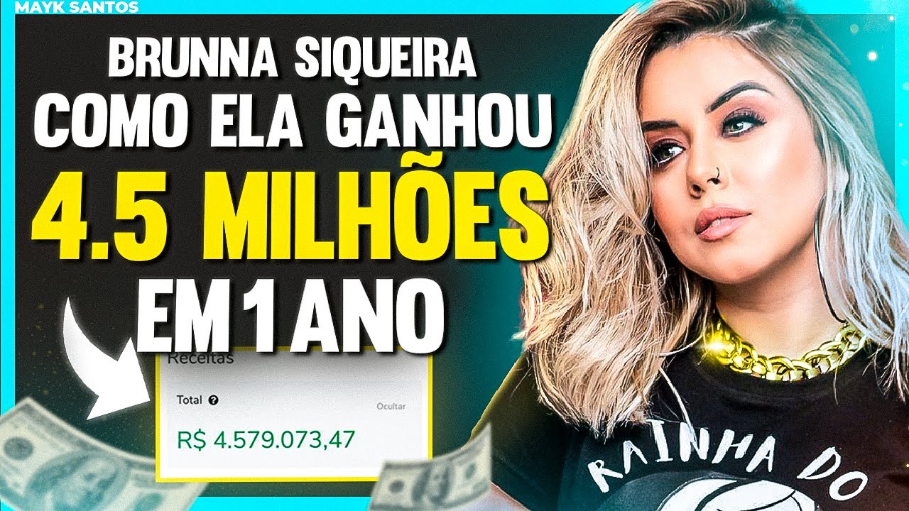 COMO ela GANHOU 4.5 MILHÕES com MARKETING DIGITAL | Brunna Siqueira podcast #38