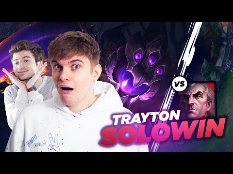 RHOBALAS x TRAYTON : TRAYTON SOLOWIN LA GAME - VEL'KOZ VS SWAIN | LOL FR