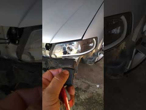 Buzina a ar no controle Parati do xenon