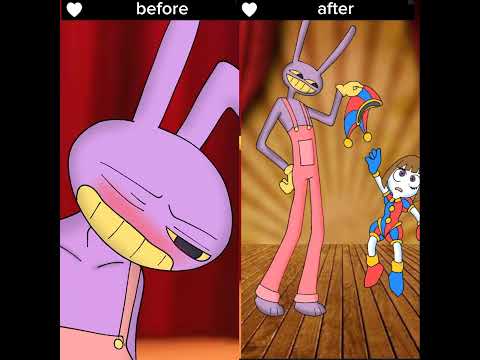 Rate my outfit, jax vs pomni | The Amazing Digital Circus Animation #shorts #tadc #fypシ