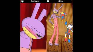 Download lagu Rate my outfit, jax vs pomni | The Amazing Digital Circus Animation #shorts #tadc #fypシ mp3