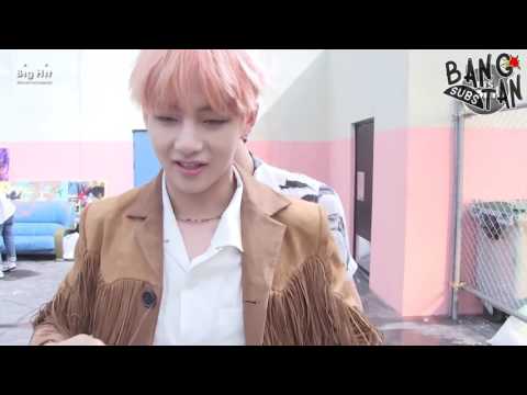 [ENG] 160912 [BANGTAN BOMB] Stretching Time before Dance scene @  FIRE  MV