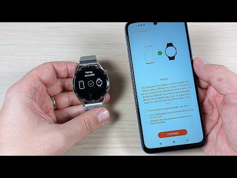 How to Pair (Connect) Huawei Watch GT 3 to Xiaomi - Using AppGallery !