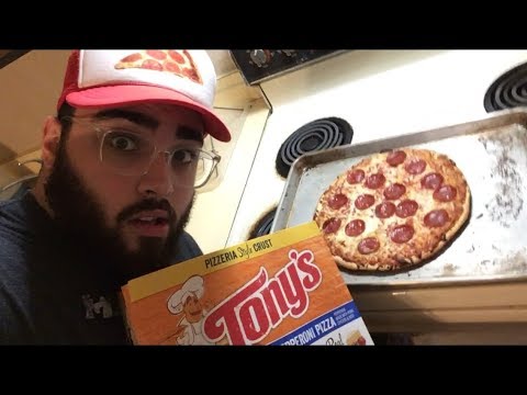 CHEAPEST FROZEN PIZZA AT WALMART??? Tony's Pepperoni...