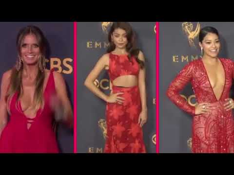 Gewagter Red-Carpet-Look- Victoria Swarovski zeigt Slip! - Bold Red Tapis Look-Victoria Swarovski