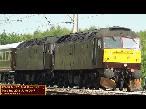 47760 & 47746 at Bamfurlong - 20th June 2017