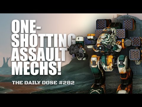 One-Shotting Assault Mechs! The 120 Rocket Bushwacker - Mechwarrior Online The Daily Dose #282