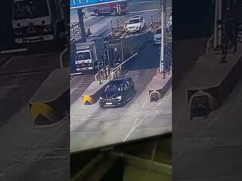 Toll plaza me Gangster entry #short #shorts #gangster