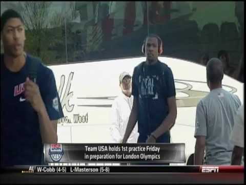 July 06, 2012 - ESPN - USA Basketball Holds its First Practice in Las Vegas
