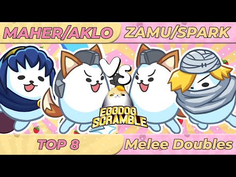Maher / Aklo vs Zamu / Spark - Doubles Winners Semi-Final - Eggdog Scramble 2
