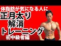 お正月に食べすぎて体脂肪が気になる人に!正月太り解消トレーニング!初中級者編
