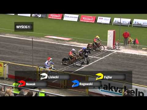 I liga: Ostrovia Ostrów Wielkopolski - Lechma Start Gniezno 44:46 (13.05.2012) - część 1