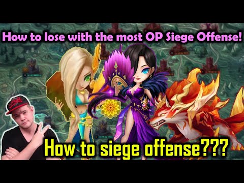 How to plan G3 Siege Offenses! - Summoners War