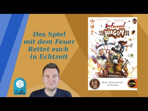 Infernal Wagon - Entkommt in Echtzeit der Explosion - Regeln und Review - Deutsch 4K