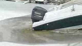 wakeboard 1. dec 2007 air temp -7C, ice 5 cm, snow 15 cm