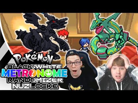 Legendary Pokemon EVERYWHERE! Pokemon Black and White Metronome Randomizer Nuzlocke #2