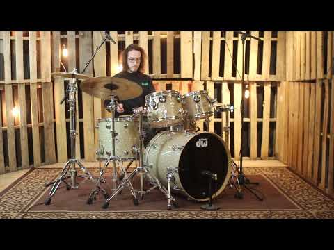 DW Collector's Broken Glass Drum Set - 22,10,12,16 - SO#827898