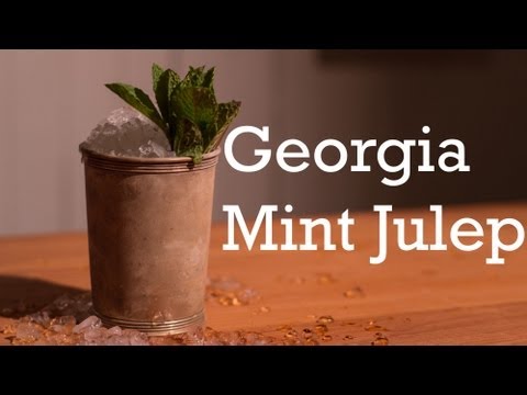 Georgia Mint Julep cocktail from Better Cocktails at Home