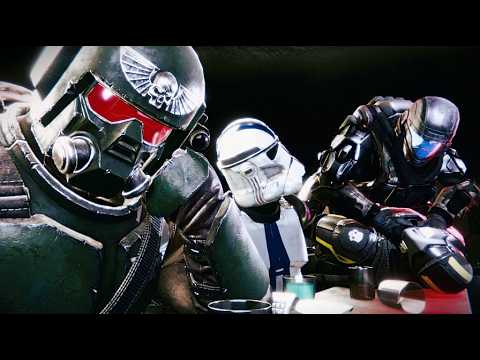 Guardsman meets fellow cannon fodder... | Animation