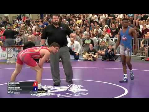 63 RR Rnd 1 - Sammy Sasso (Dark Knights) vs. Jacori Teemer (Long Beach )