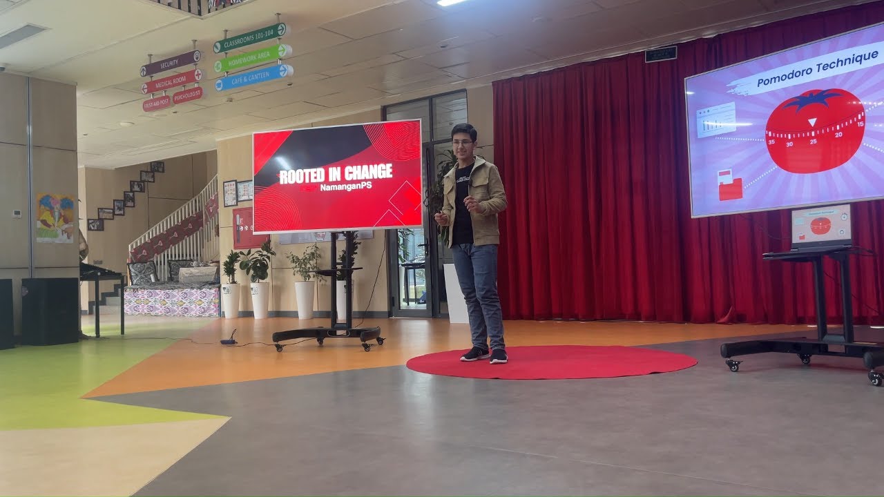 Productivity and Time Management | Asliddin Abdurahimov | TEDxNamanganPS