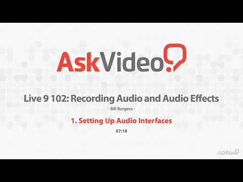 Recording Course For Live 9 by Video