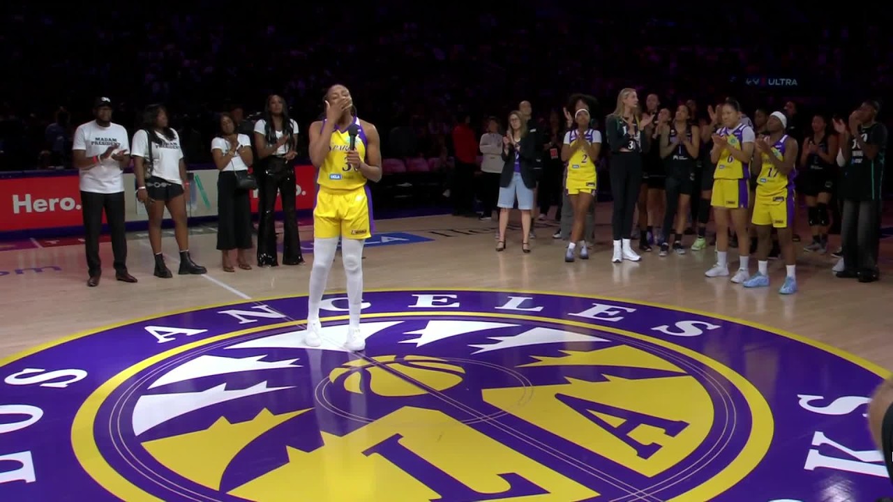 Nneka Ogwumike Final Game Farewell Speech | WNBA on ESPN