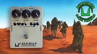 Video thumbnail for Minotaur Sonic Terrors - Sleep Dopesmoker - Evil Eye MKIII - Tone Bender MKII Silicon Fuzz BC109C by Minotaur Sonic Terrors