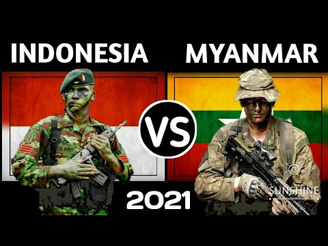 Indonesiya vs Myanmar Military Power Comparison 2021