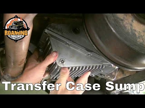 Land Rover Transfer Case Sump Upgrade - Installation