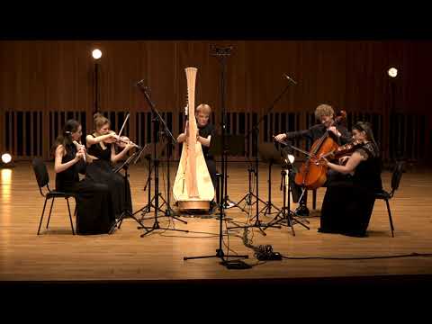 Marcel Tournier - Suite op. 34 for flute, harp, violin, viola and cello, Cracow Harp Quintet