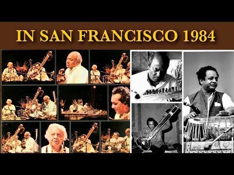 Ravi Shankar And Ali Akbar Khan | In Concert | 1984 San Francisco | Full Concert | Remastered HD