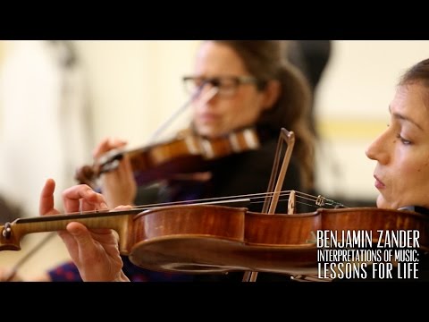 Schubert: Sonata for Arpeggione and Piano - 1st movement (Benjamin Zander - Interpretation Class)