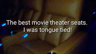 Best movie theater seats!