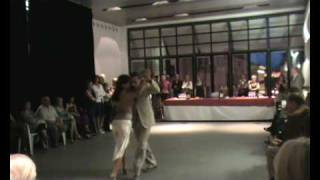 Roque Castellano y Giselle Gatica-Luján. "Milonga vieja milonga". Pamplona 2009
