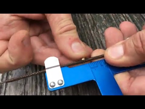 Setting up the Nockpoint at a traditional bow! Henry Bodnik`s Archery Basics