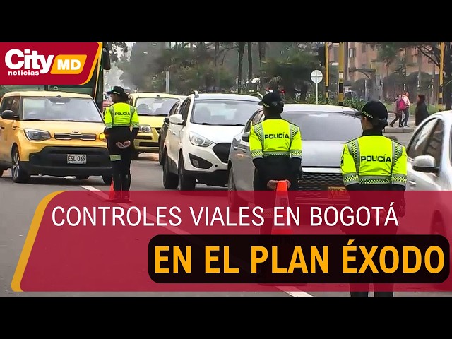 Plan Éxodo en Bogotá: autoridades reportan aumento de siniestros en las vías 