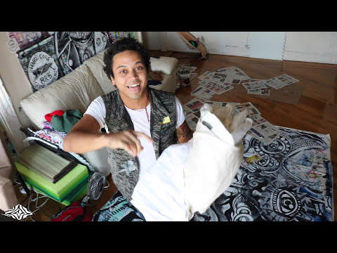 painted a banner w/ Masato for Systemic Death