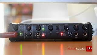 Video thumbnail for IK Multimedia AXE I/O Guitarists 2 In / 5 Out Interface. Very Clever! by Brett Kingman