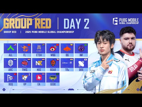 [URDU] 2025 PMGC League | Group Red Day 2 | PUBG MOBILE Global Championship