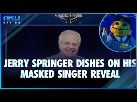 The Masked Singer's Jerry Springer Dishes About The Beetle, Which Talk Show Host Should Join, & More