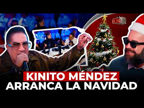 ¡FIESTA! KINITO MÉNDEZ ARRANCA LA NAVIDAD EN ESTO NO ES RADIO