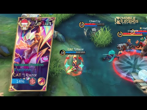 Gameplay Global Fredrinn by °| Razor - Mobile Legends