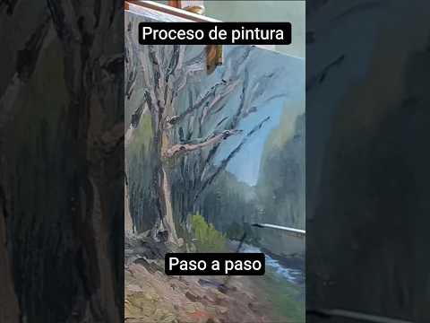 🎨 Pintando un paisaje en San Esteban, Córdoba #pleinair #paisajesextremos  #arteparaprincipiantes
